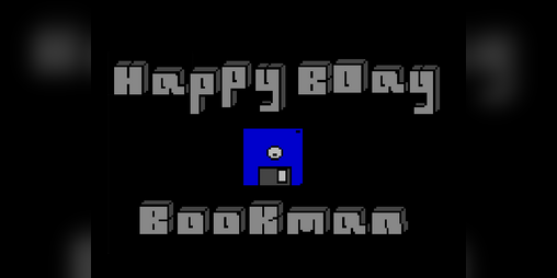 Cover image for Happy Birthday Bookman