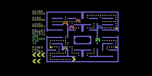 Cover image for Doomed 'PETSCII' Pacman - Commodore Plus/4 Version