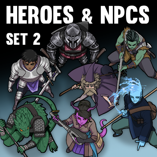 Heroes & NPCs Token Pack 2