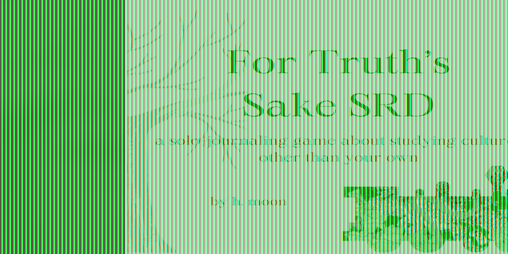 Cover image for For Truth's Sake SRD