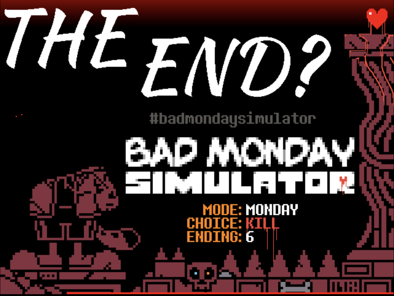 Bad Monday Simulator [HARD-MODE] - Sansfield by appleguy1252 on