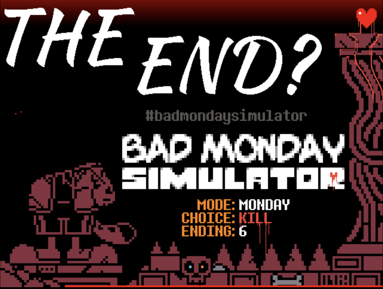 Bad time simulator hard mode be like :)))))))))))))) *ultimate