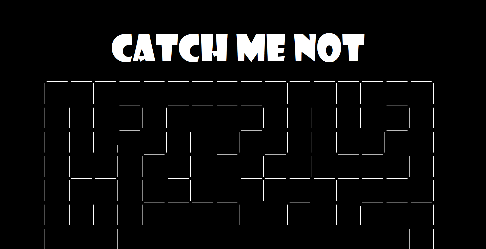 Catch me not by ansel games