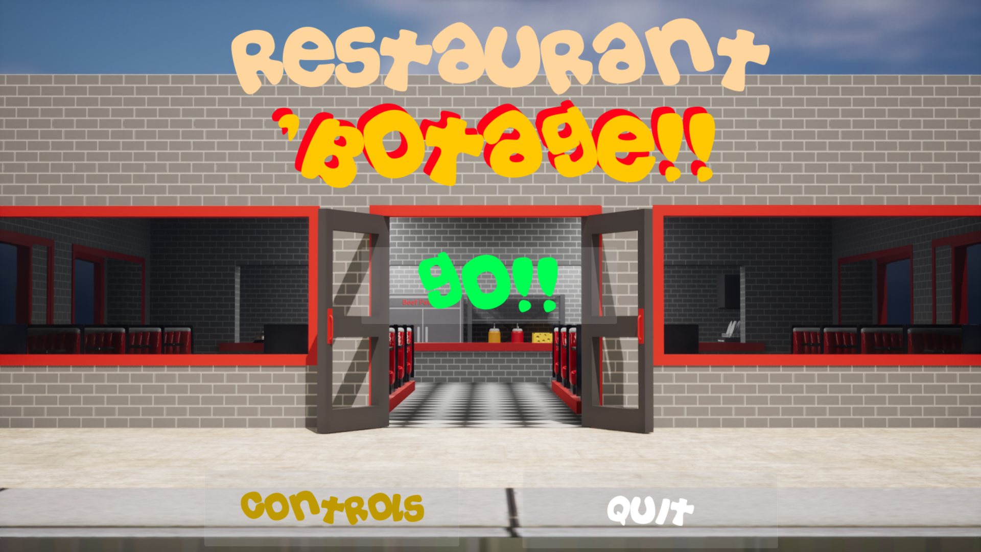 Cover image for Restaurant'botage