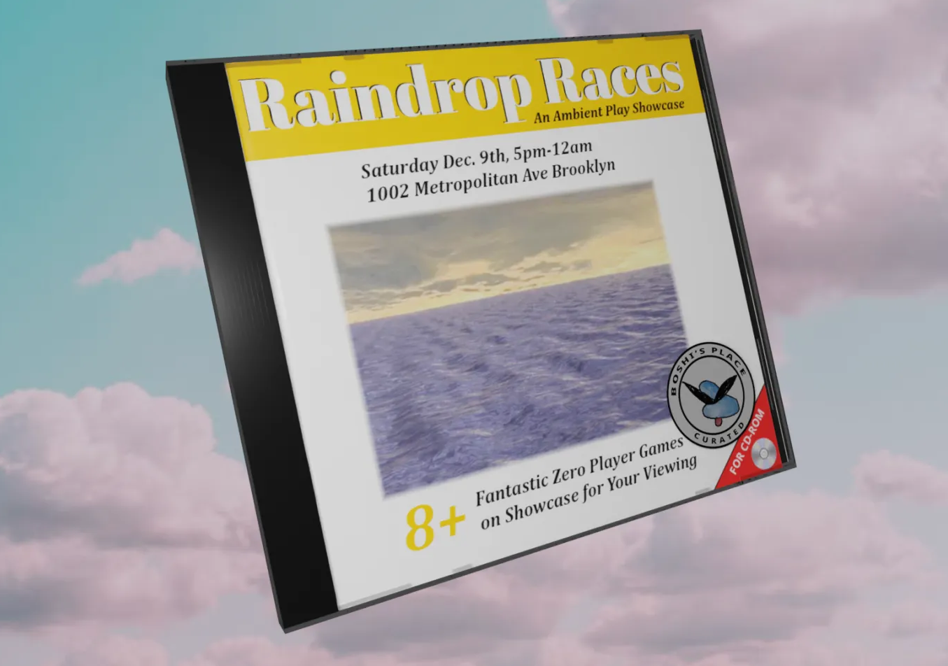 Raindrop Races - Ambient Play Zine by flan, Danny Hawk