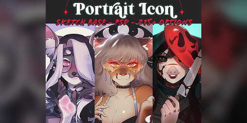 Cover image for Portrait Icon Base - Fem
