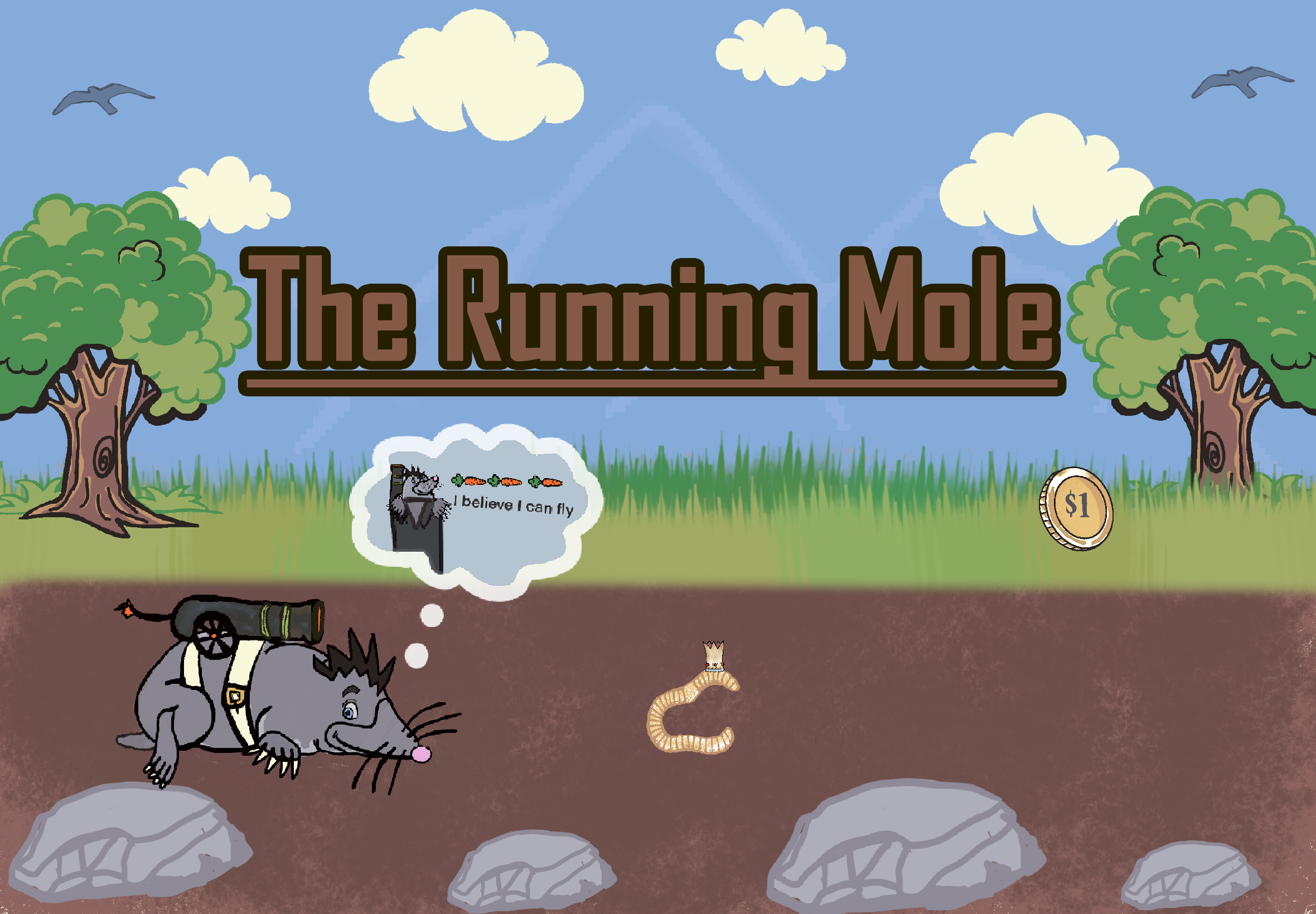 The Running Mole