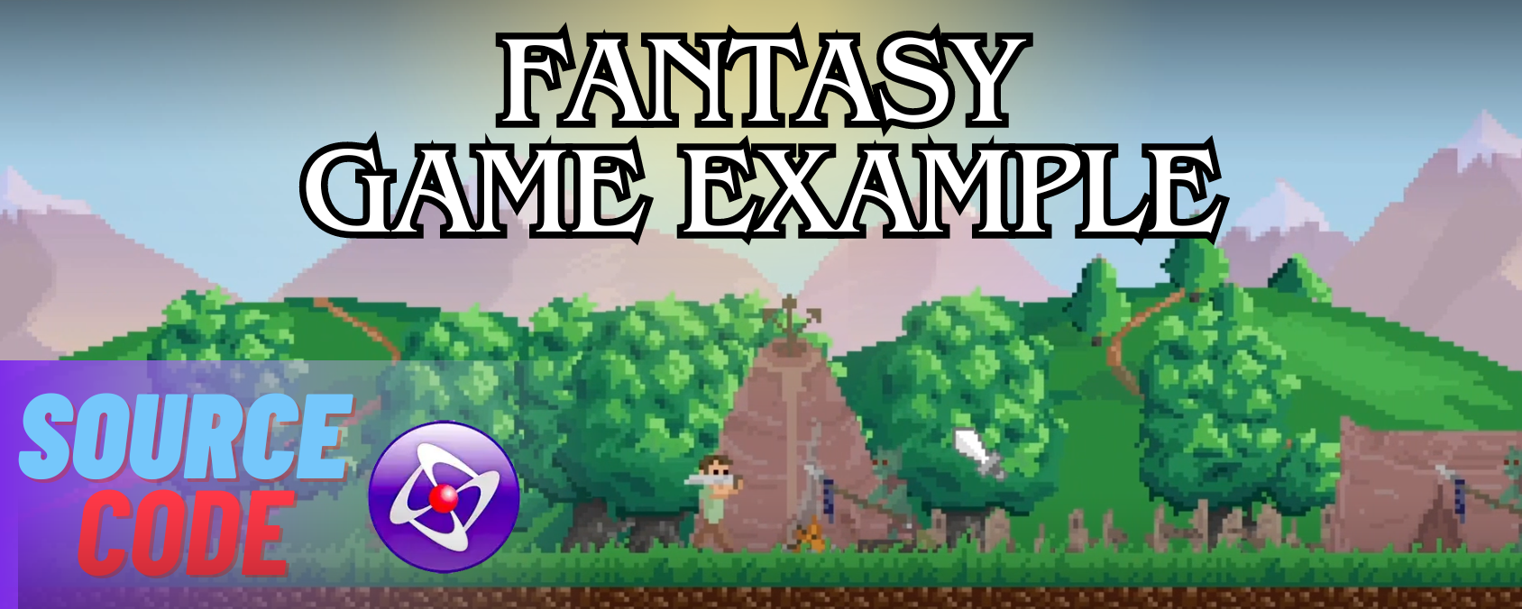 Fantasy Game Example ClickTeam Fusion source code project