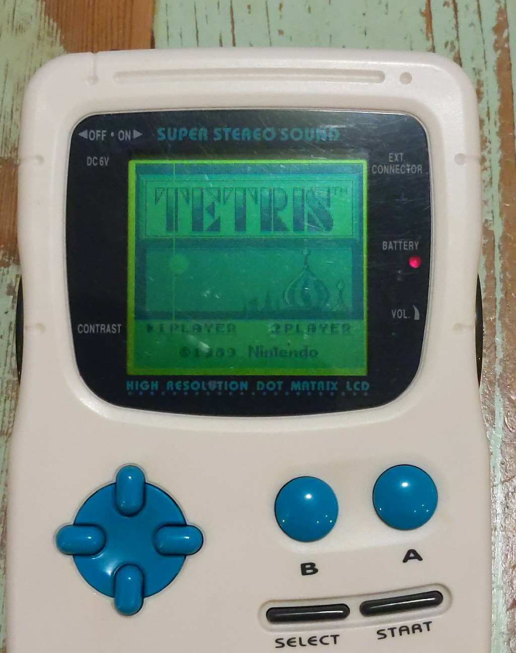 Mega Duck patch for Tetris (Game Boy) by bbbbbr