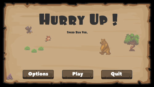 Cover image for Hurry Up! (Speed run ver.)
