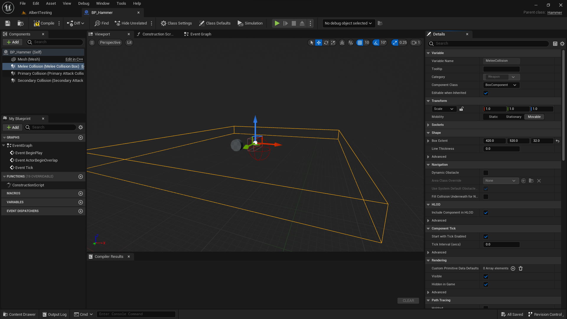 Hammer Implementation Trouble itch.io