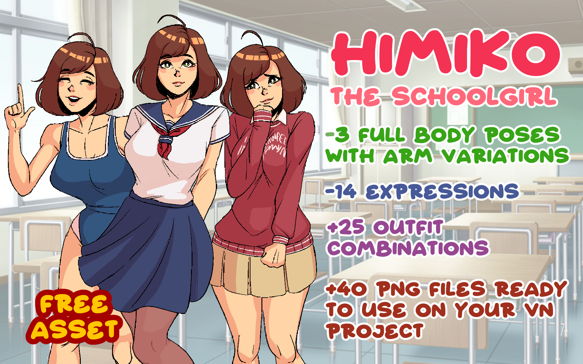 Himiko The Schoolgirl