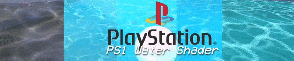 PS1 Retro Water Shader for Unity