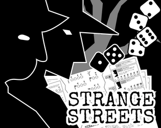 Strange Streets   - A free print-and-play roll and write game 
