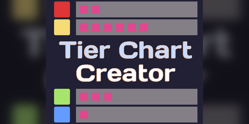 Cover image for Tier Chart Creator