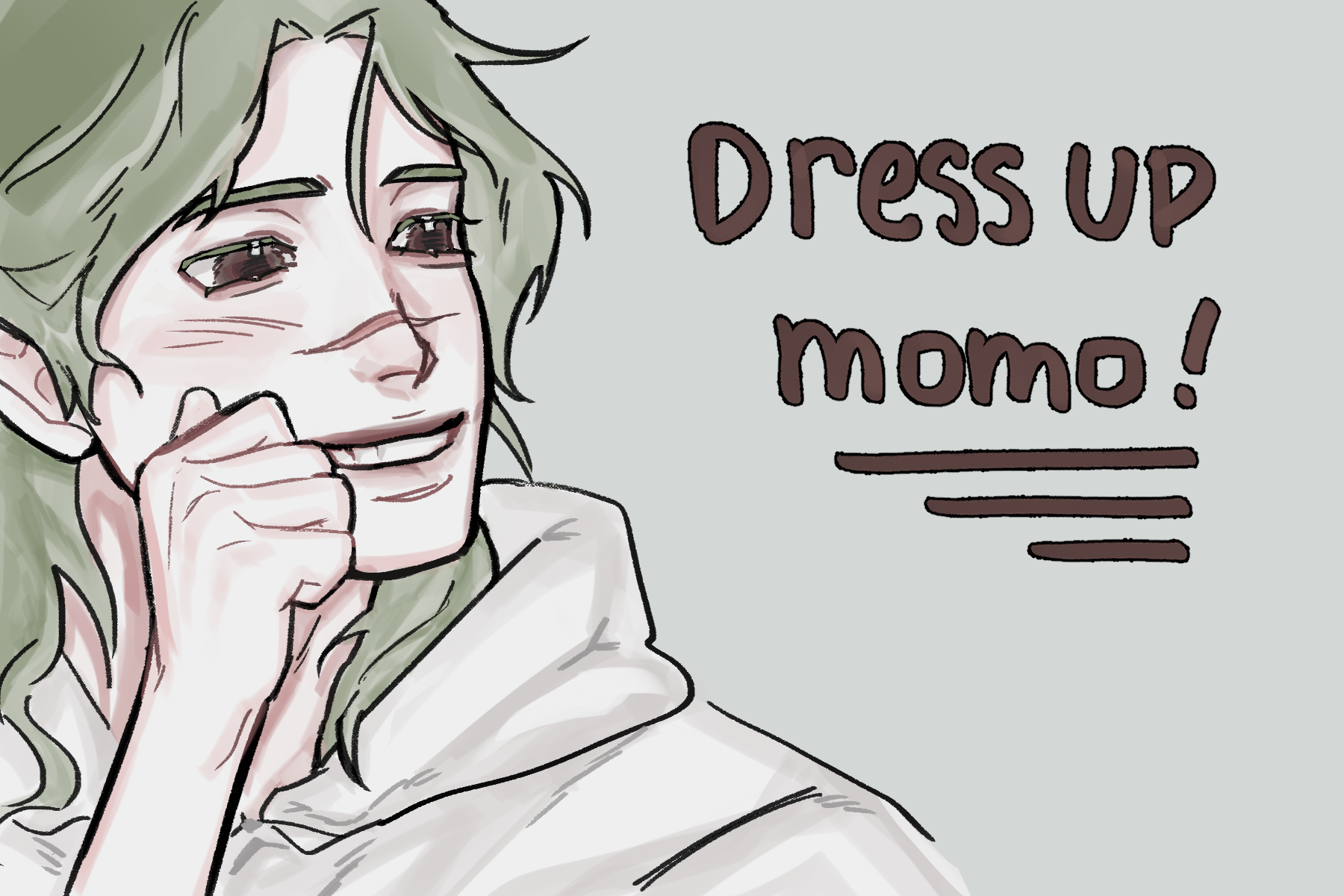 Cover image for Dress Up Momo!
