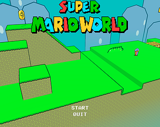 I remade the first level Super Mario World in 3D! : r/godot