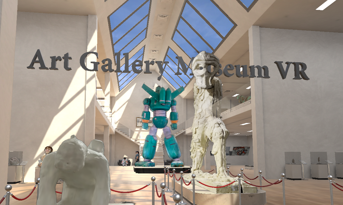 Demo for Art Gallery Museum VR Using 3DGS by peter650059