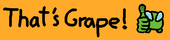 Small Animated 2D Grape Character