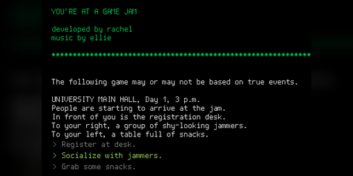 Cover image for You're at a Game Jam