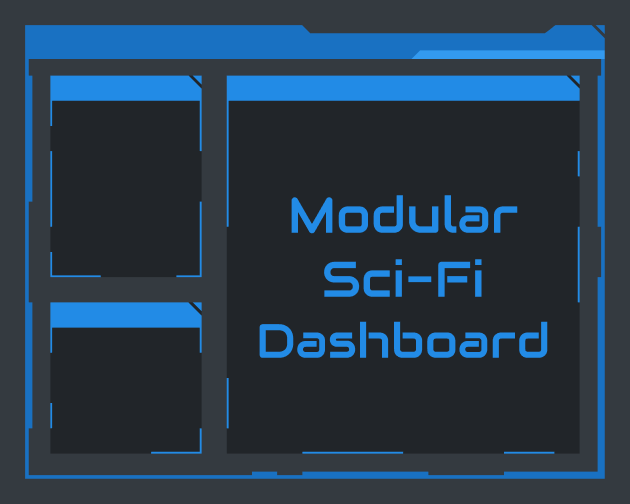 30x25 grid size premade screens - Modular Sci-Fi Dashboard (VTT) by Lazarus