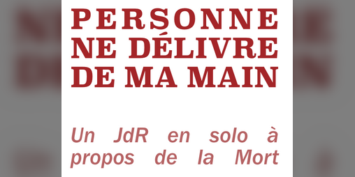 Cover image for Personne ne délivre de ma main