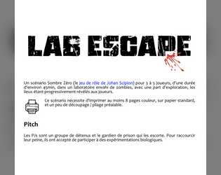 Sombre : Lab Escape  