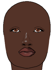 Basic Female face set 1