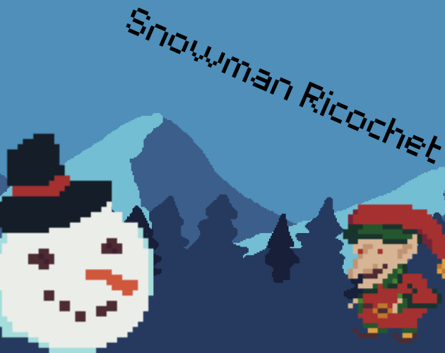 Snowman Ricochet by Vertex Games, j3ss.s