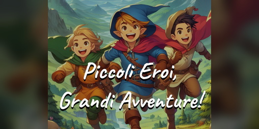 Cover image for Piccoli Eroi, Grandi Avventure!