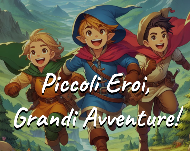 Cover image for Piccoli Eroi, Grandi Avventure!