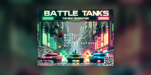 Cover image for Battle Tanks: The Next Generation | ZX Spectrum Next