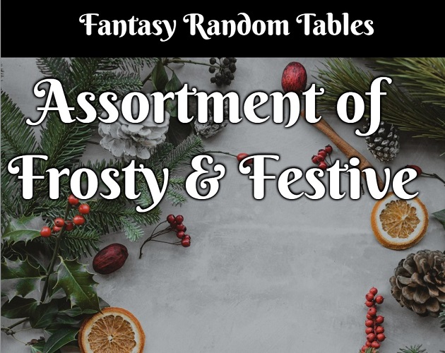 Assortment of Frosty and Festive
