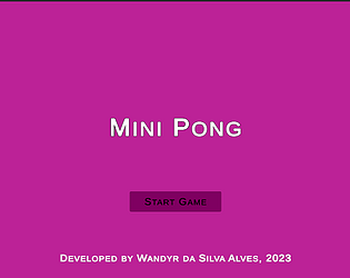 Mini Pong