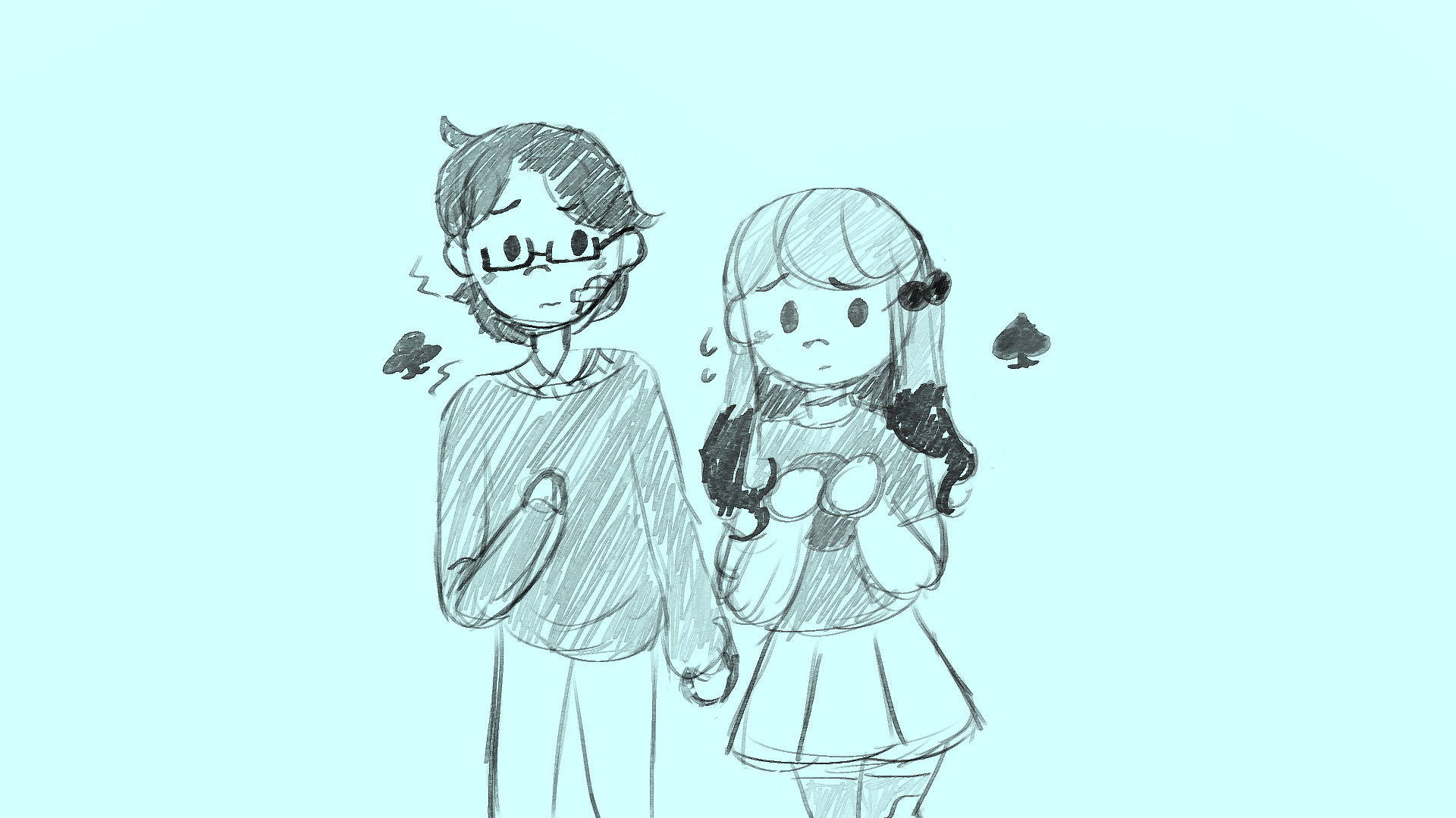 Club and Spade