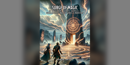 Cover image for Surge of Magic: A Compendium for DnD5E