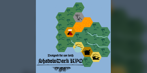Cover image for Hot Springs Island (Shadowdark/OSE)