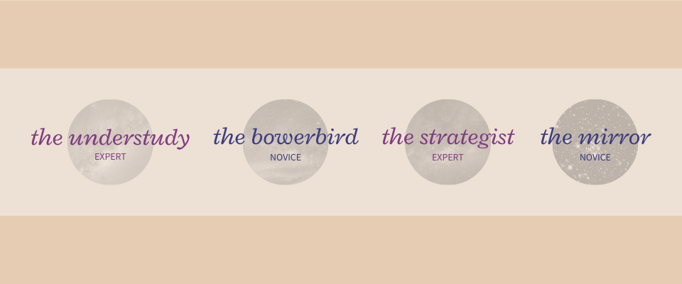 the Understudy, the Bowerbird, the Strategist, and the Mirror