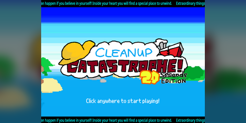 Cover image for Cleanup Catastrophe! [20 Seconds Edition]