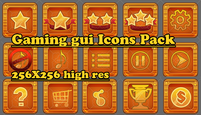 Gaming Gui Icons pack