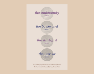 the Understudy, the Bowerbird, the Strategist, and the Mirror  