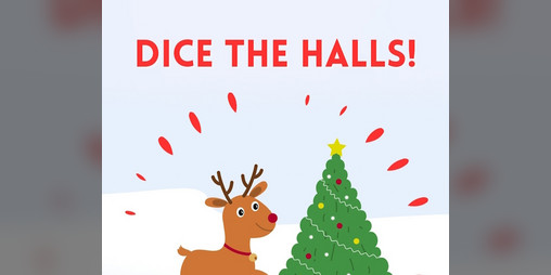 Cover image for Dice the Halls!: a d12go Christmas Adventure