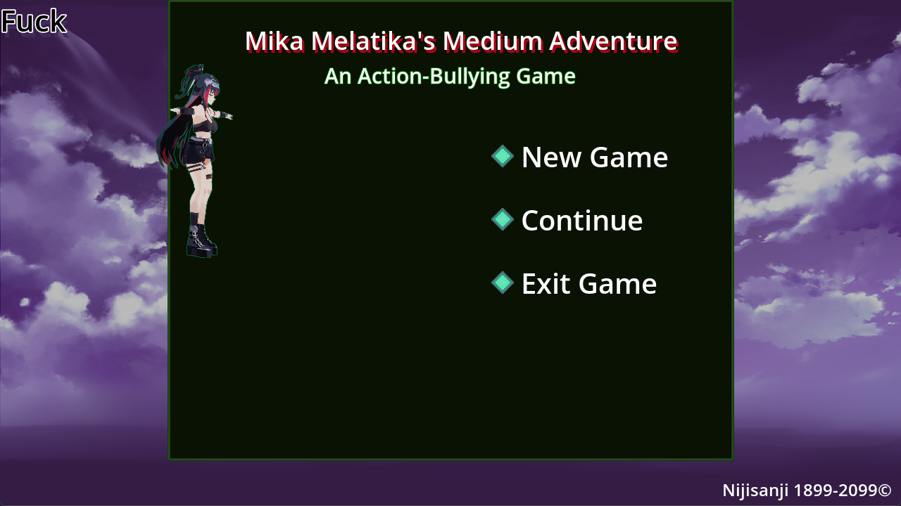 Mika Melatika's Medium Adventure