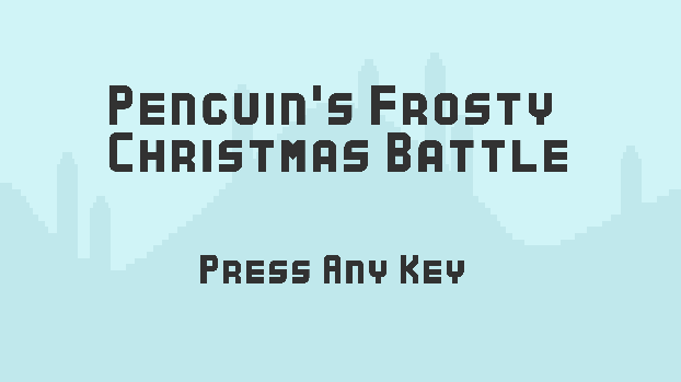 Penguin's Frosty Christmas Battle