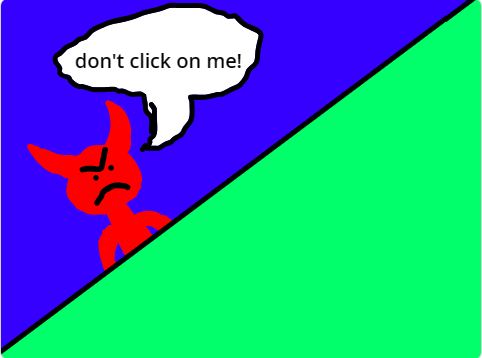 Cover image for Don't Click On The Demon!