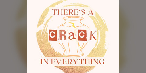 Cover image for there's a crack in everything