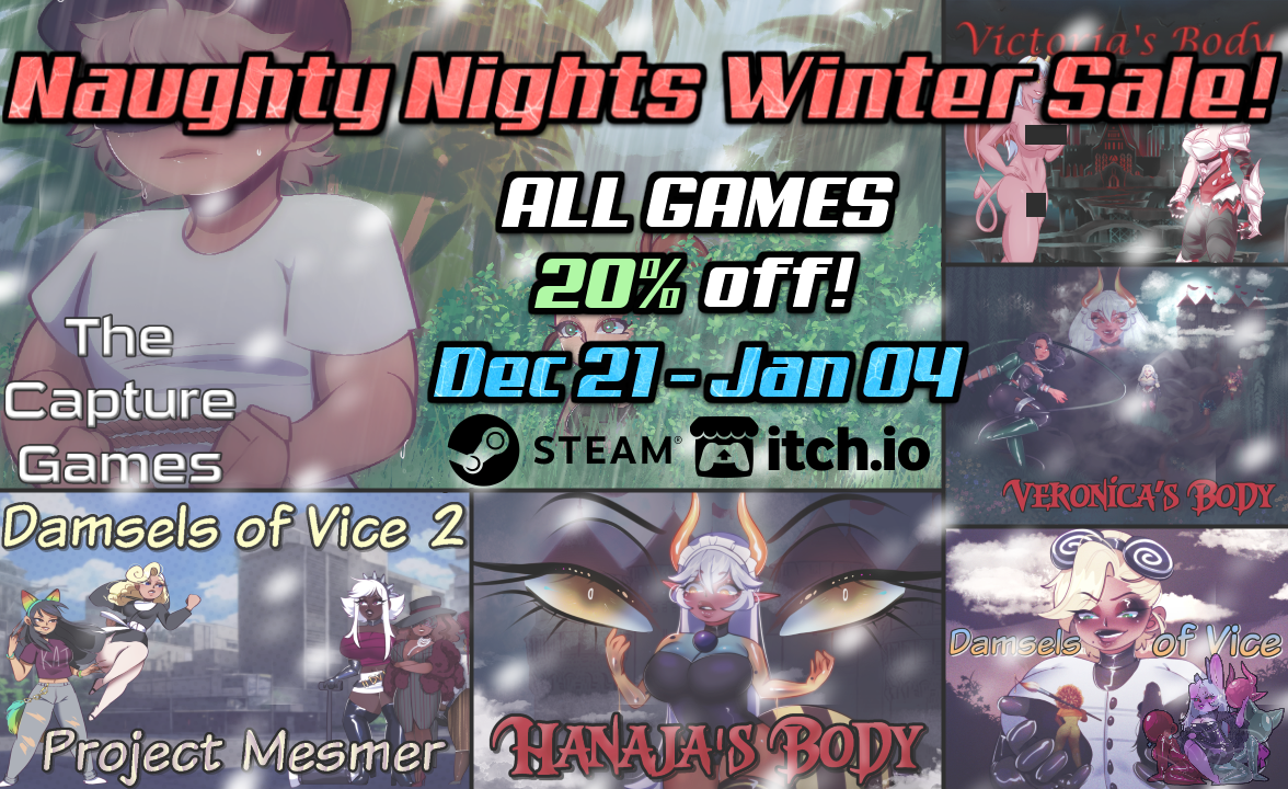 Naughty Nights Winter Sale All Games 20% Off!