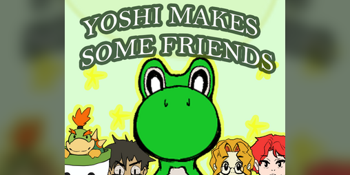 Cover image for Yoshi Makes Some Friends