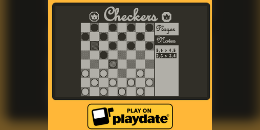 Cover image for Checkers (Playdate + Windows + Mac)