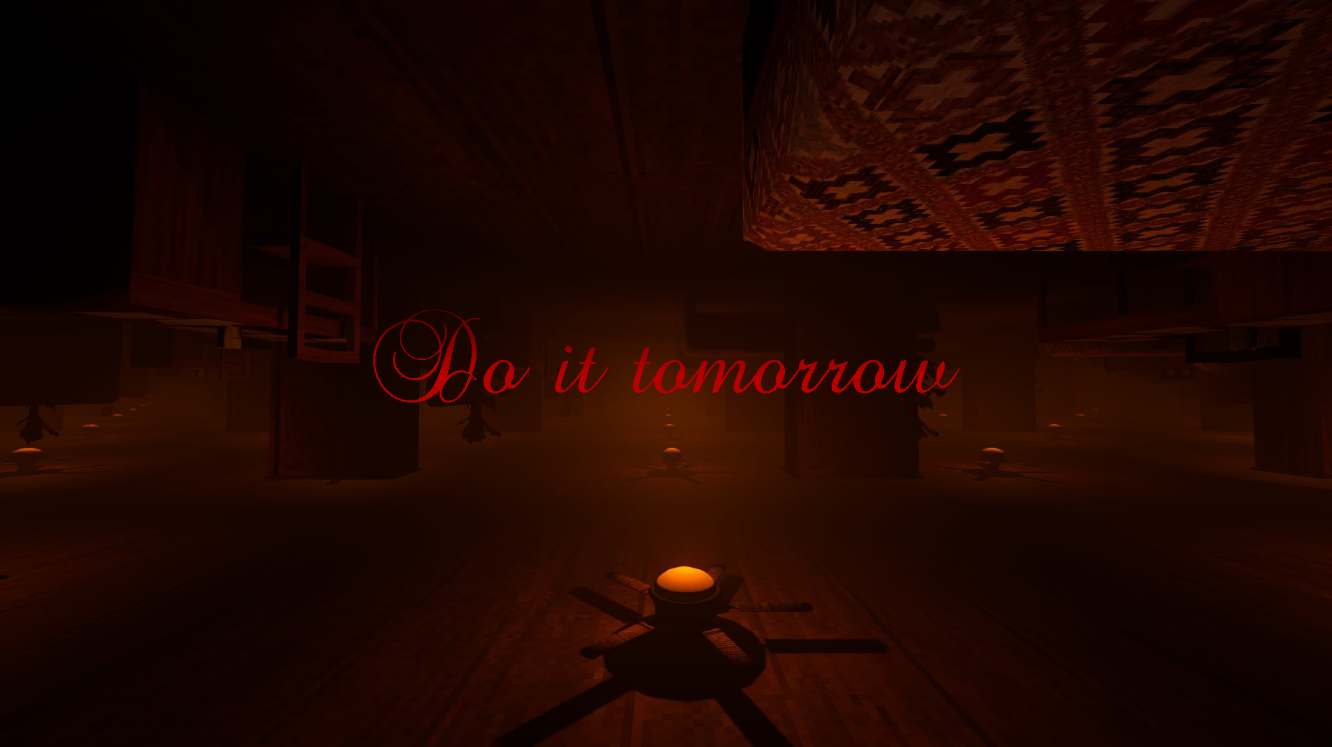 Do it tomorrow